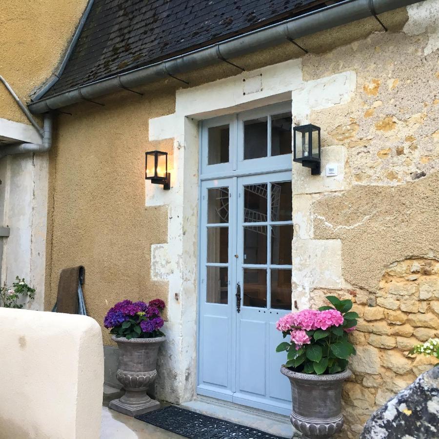 Maison De Charme Au Coeur Du Blanc, Avec Spa Et Jardin Villa Le Blanc Luaran gambar